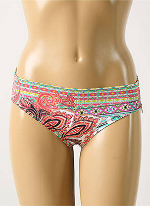 Bas de maillot de bain imprimé fantaisie culotte rose WATERCULT femme