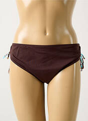 Bas de maillot de bain marron SUN PLAYA pour femme seconde vue