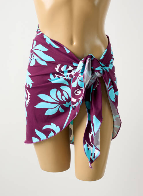 Paréo violet LIVIANA CONTI pour femme