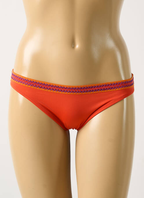 Bas de maillot de bain orange ANTIGEL pour femme