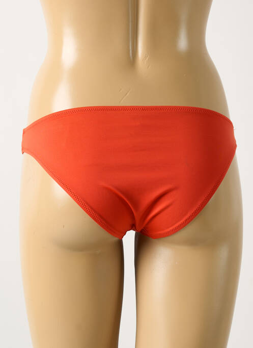 Bas de maillot de bain orange ANTIGEL pour femme