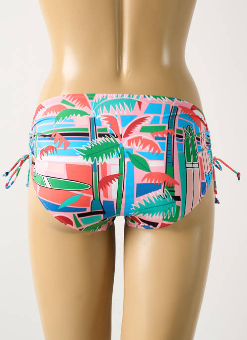 Bas de maillot de bain rose ROSA FAIA femme