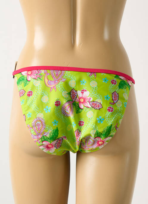 Bas de maillot de bain vert BEACH SECRET pour femme