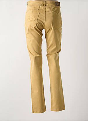 Pantalon slim tissage popeline taille normale beige PAUL BRIAL femme