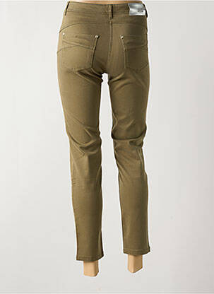 Pantalon 7/8 stretch taille normale vert JOCAVI femme