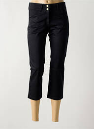 Pantacourt stretch taille normale noir PAUL BRIAL femme