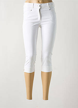Corsaire skinny taille normale blanc PAUL BRIAL femme
