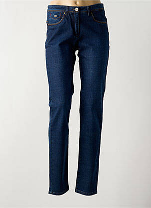 Jeans coupe slim bleu JOCAVI pour femme