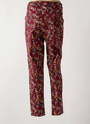 Jeans coupe slim rouge AGATHE & LOUISE pour femme seconde vue