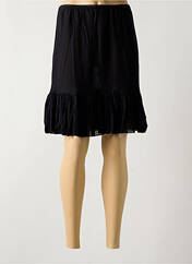 Jupon /Fond de robe noir MALOKA pour femme seconde vue