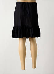 Jupon /Fond de robe noir MALOKA pour femme seconde vue