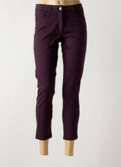 Pantalon 7/8 violet PAUL BRIAL pour femme seconde vue