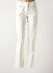 Pantalon slim blanc PAUL BRIAL pour femme seconde vue