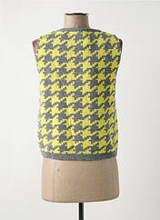 Pull jaune SEE THE MOON pour femme seconde vue