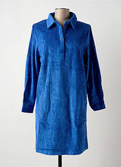 Robe mi-longue bleu LE PETIT BAIGNEUR pour femme seconde vue