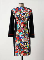 Robe mi-longue noir MALOKA pour femme seconde vue