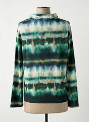 Sous-pull vert SEE THE MOON pour femme seconde vue