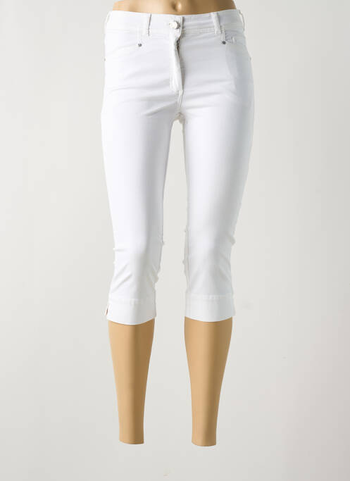 Corsaire skinny taille normale blanc PAUL BRIAL femme