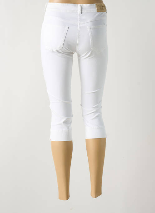 Corsaire skinny taille normale blanc PAUL BRIAL femme