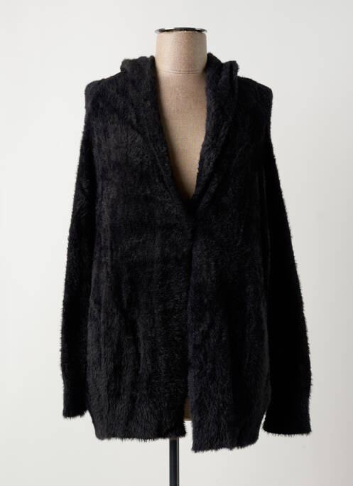 Gilet manches longues noir LE PETIT BAIGNEUR pour femme