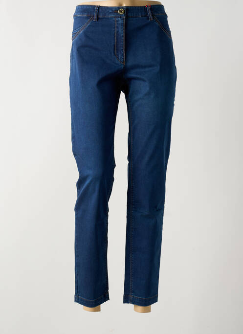 Jeans coupe slim bleu JOCAVI pour femme