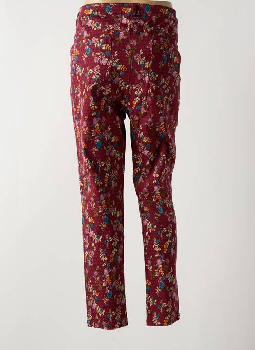 Jeans coupe slim rouge AGATHE & LOUISE femme