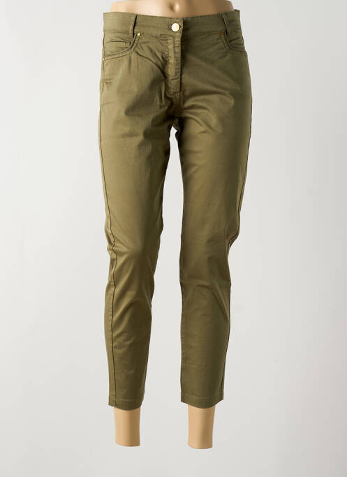 Pantalon 7/8 vert PAUL BRIAL pour femme