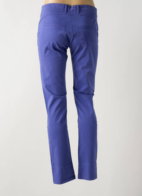 Pantalon chino violet LE PETIT BAIGNEUR femme