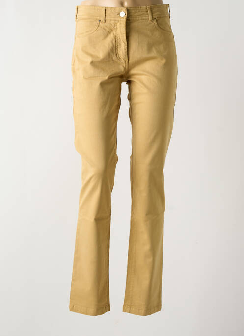 Pantalon slim beige PAUL BRIAL pour femme
