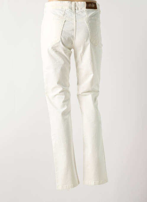 Pantalon slim blanc PAUL BRIAL femme