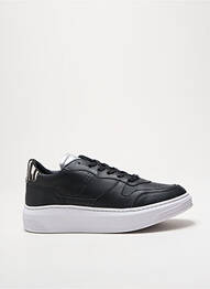 Baskets matière lisse talon de 4 à 6cm noir PIOLA femme