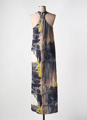 Robe longue imprimé fantaisie sans manche gris RRD (ROBERTO RICCI DESIGNS) femme