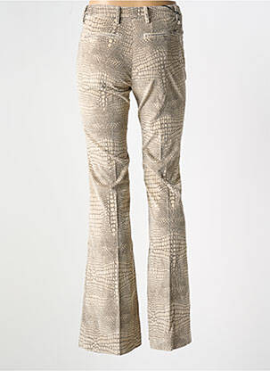 Pantalon flare stretch taille normale beige MASON'S femme