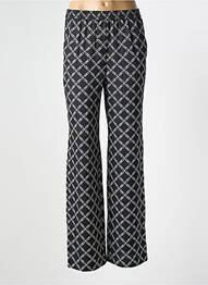 Pantalon droit taille élastique taille normale noir MICHAEL KORS femme