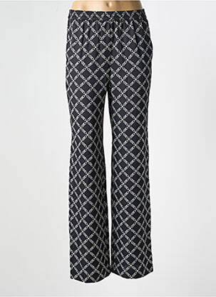 Pantalon droit taille élastique taille normale noir MICHAEL KORS femme