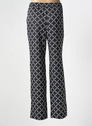 Pantalon droit taille élastique taille normale noir MICHAEL KORS femme