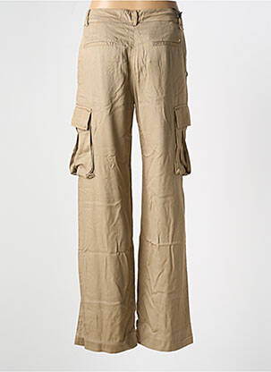 Pantalon cargo poches taille normale beige MASON'S femme