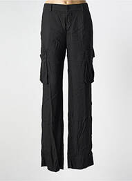 Pantalon cargo poches taille normale noir MASON'S femme