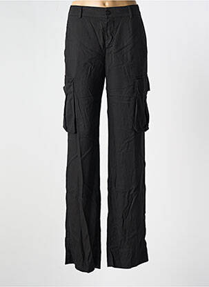 Pantalon cargo poches taille normale noir MASON'S femme