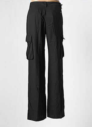 Pantalon cargo poches taille normale noir MASON'S femme