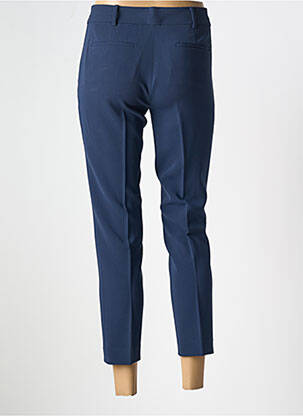 Pantalon 7/8 fermeture zippée sous rabat avec crochet taille normale bleu MICHAEL KORS femme