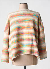 Gilet manches longues orange MAEVY pour femme seconde vue