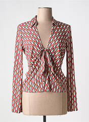 Chemisier rouge MALIPARMI pour femme seconde vue