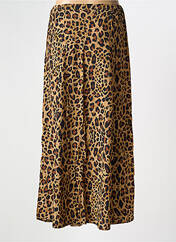 Jupe longue marron FIVE pour femme seconde vue