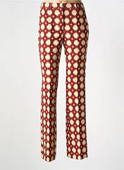 Pantalon droit rouge MALIPARMI pour femme seconde vue
