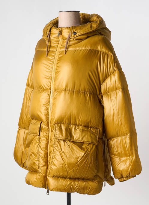 Doudoune poches a capuche or HERNO femme