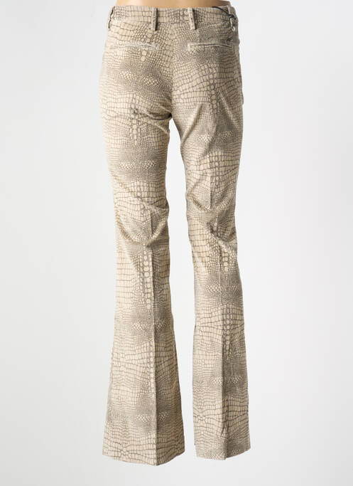 Pantalon flare stretch taille normale beige MASON'S femme