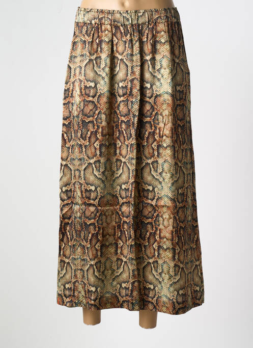 Jupe longue vert MAEVY pour femme