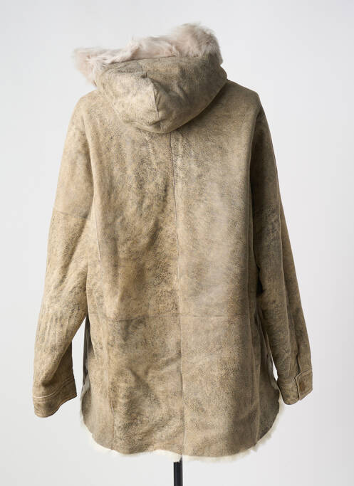 Manteau court beige AERONAUTICA femme