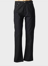 Jeans coupe droite fermeture zippée sous rabat boutonné taille normale noir COLT JEAN homme